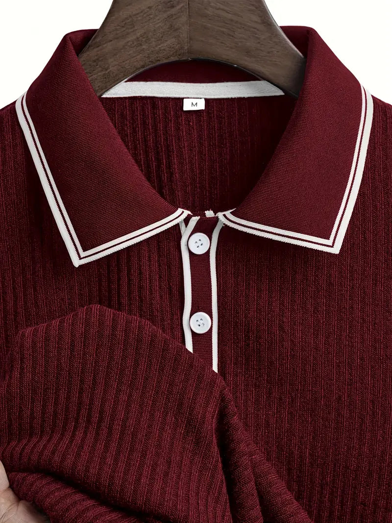 Moore | Elegant Short Sleeve Polo