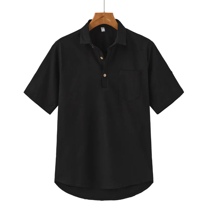 Moore | Linen Polo