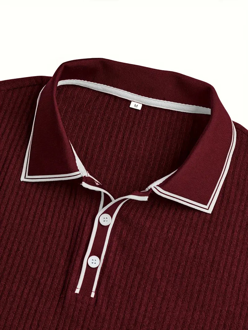 Moore | Elegant Short Sleeve Polo