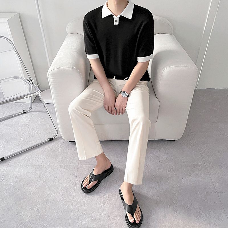 Moore | Men's Oversized Sleeve Polo