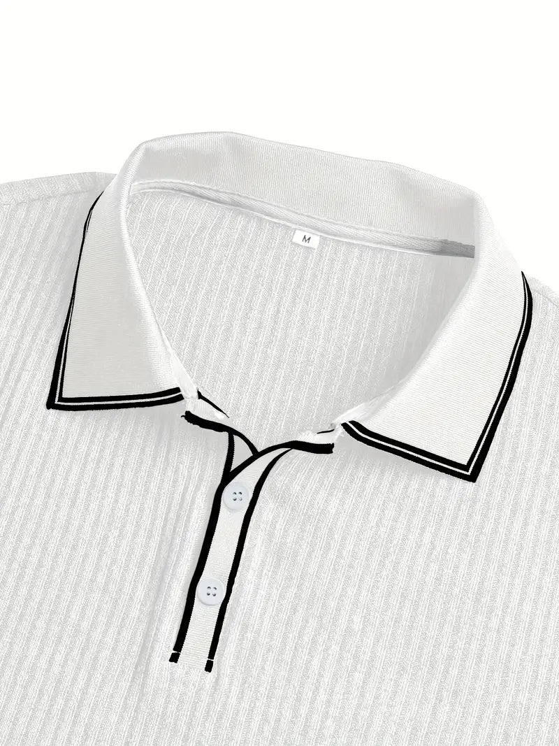 Moore | Elegant Short Sleeve Polo