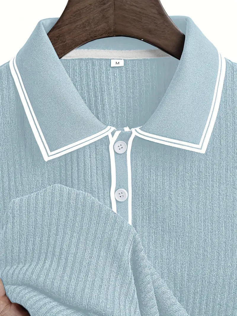 Moore | Elegant Short Sleeve Polo