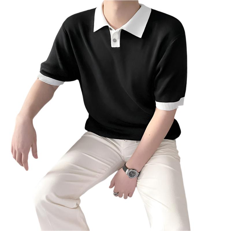 Moore | Men's Oversized Sleeve Polo