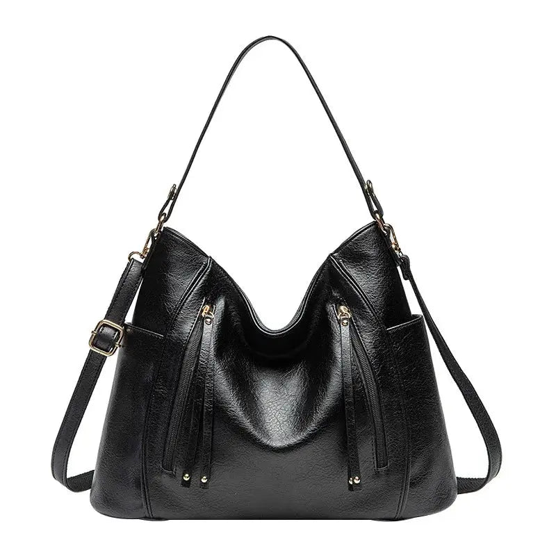 Moore | Timeless PU Leather Shoulder Bag