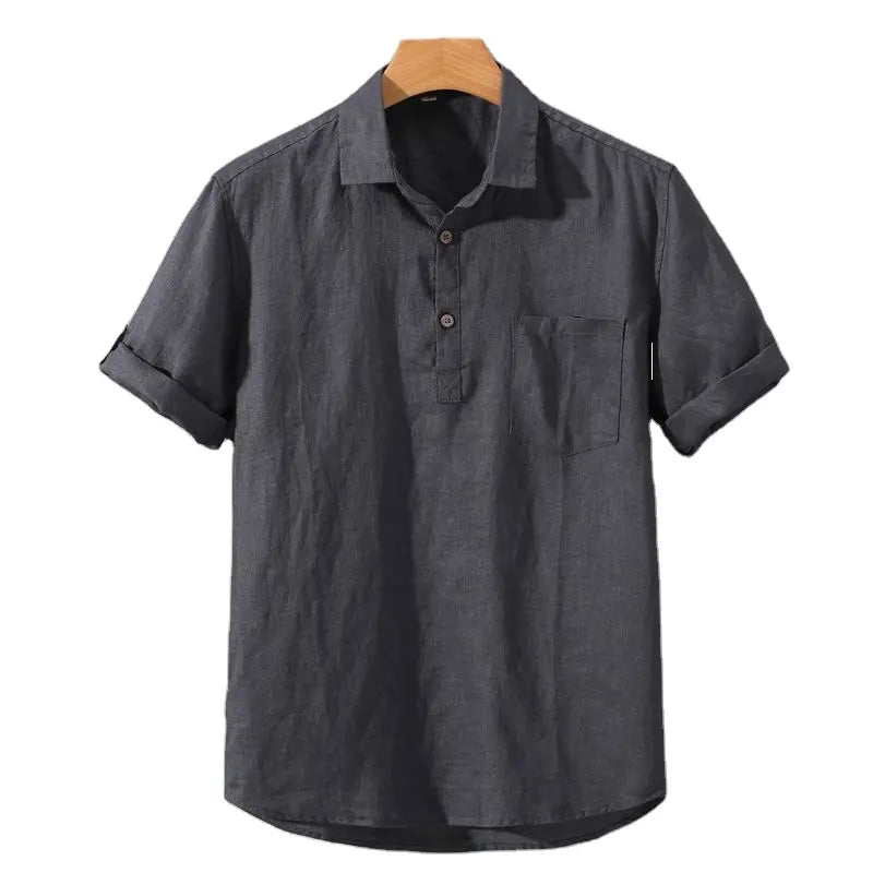 Moore | Linen Polo