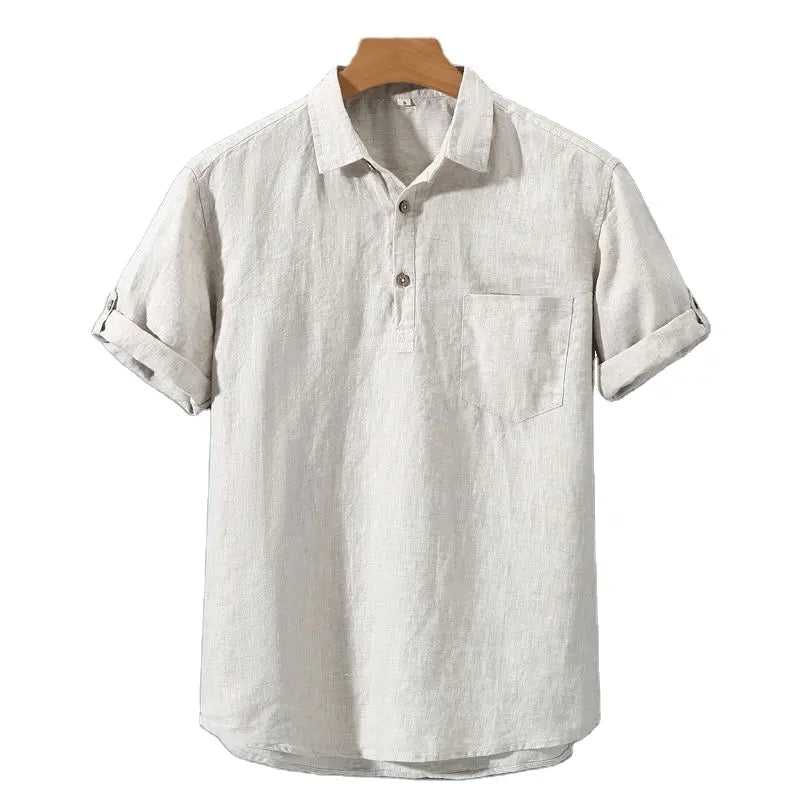 Moore | Linen Polo