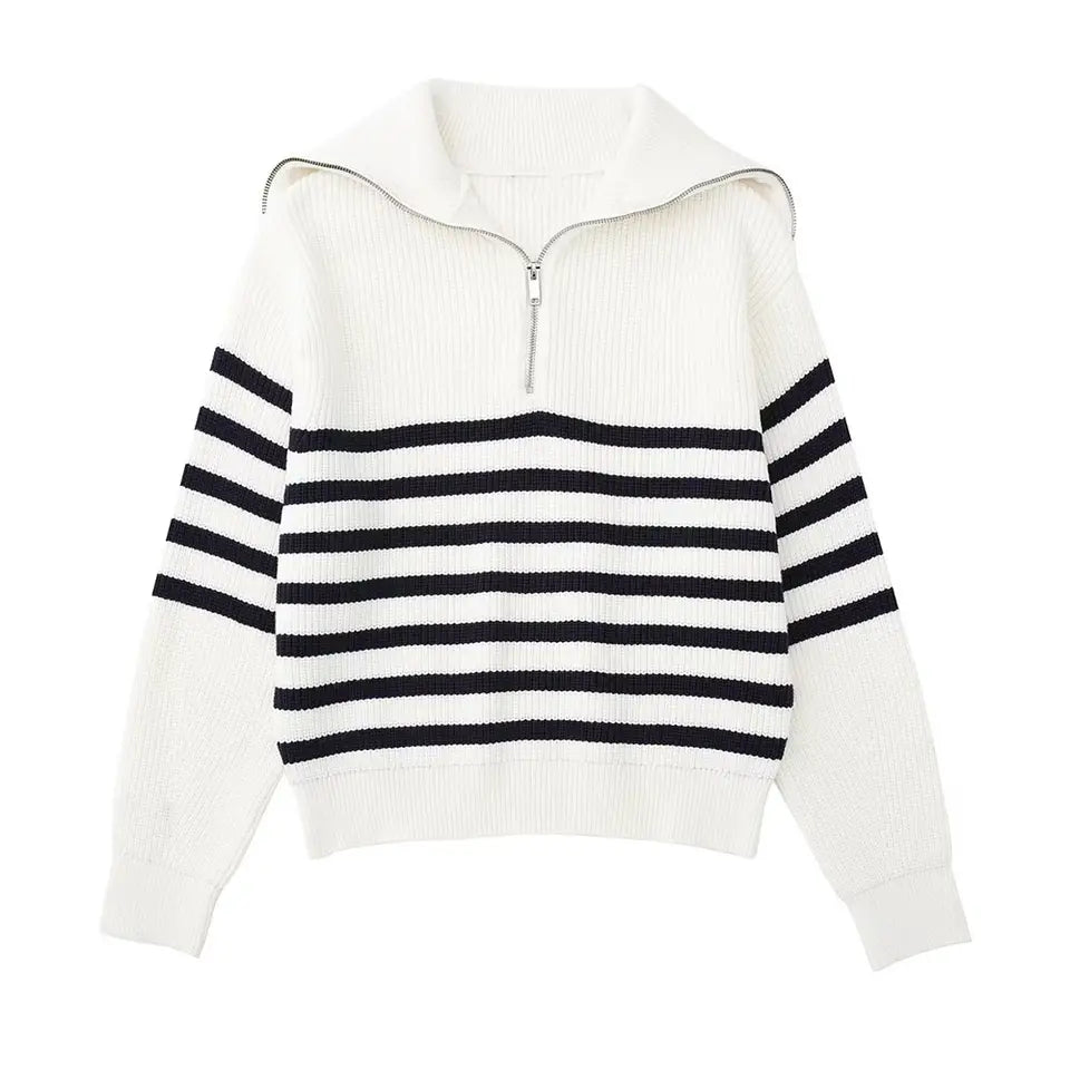 Moore | Striped Zippered Pull