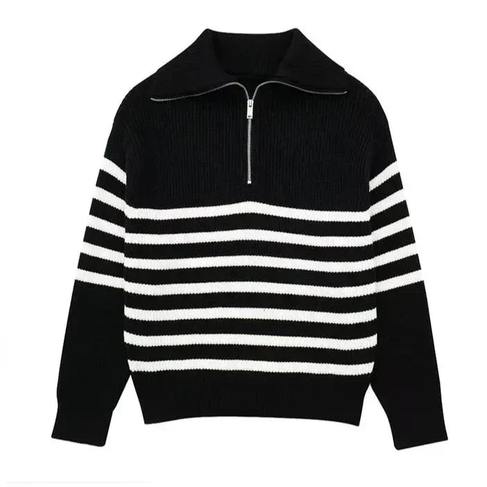 Moore | Striped Zippered Pull