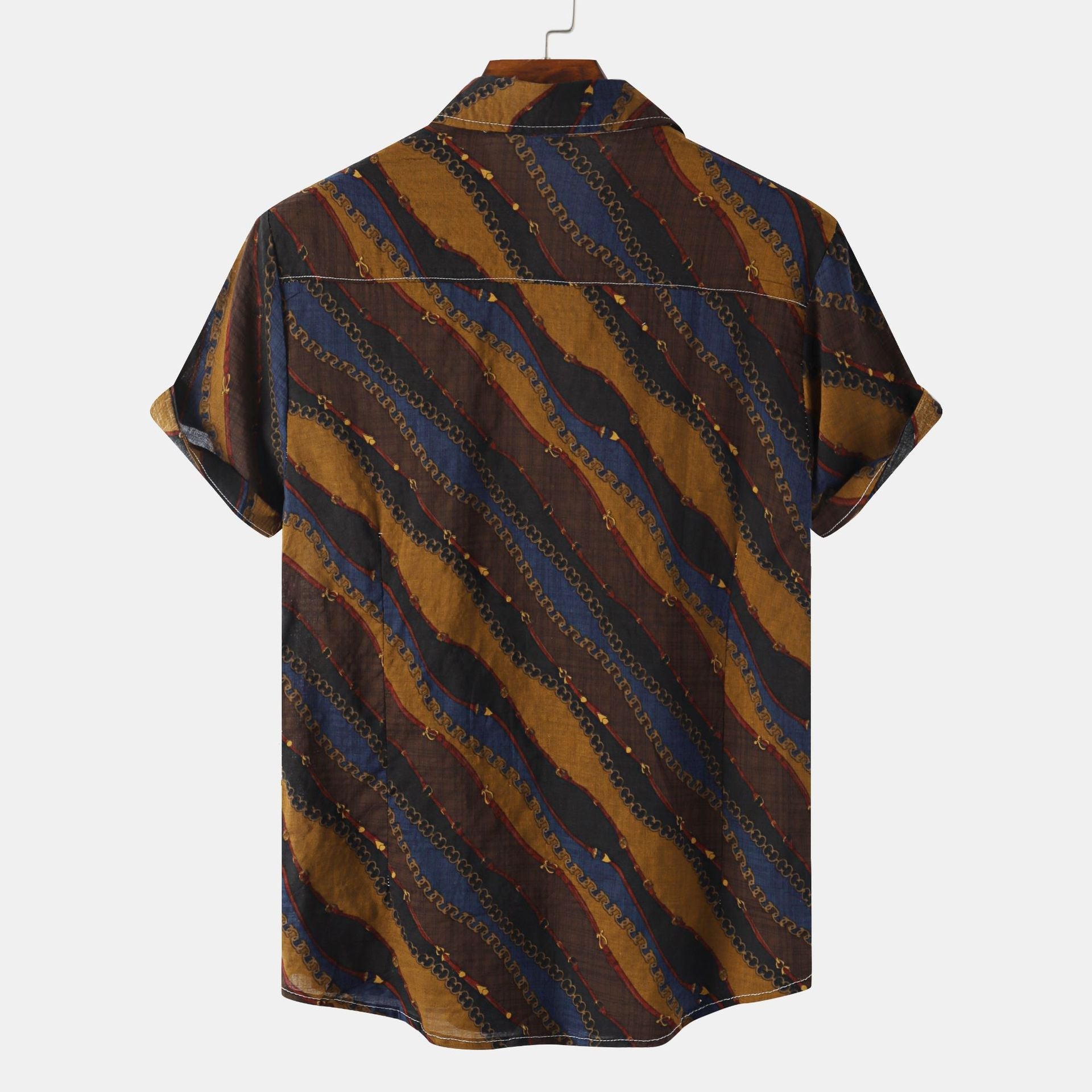 Vintage Waves Button-Up