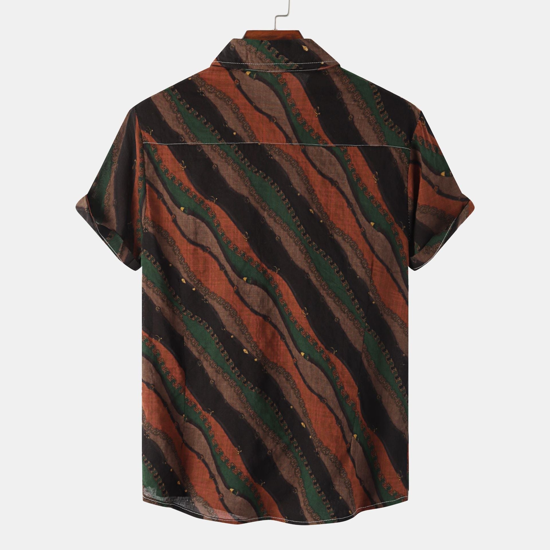 Vintage Waves Button-Up