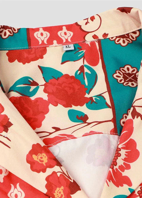 Sunburst Men's Button-Up Shirt