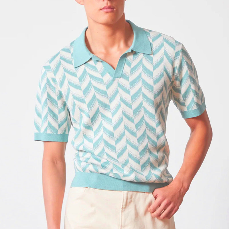 Moore | V-Neck Polo
