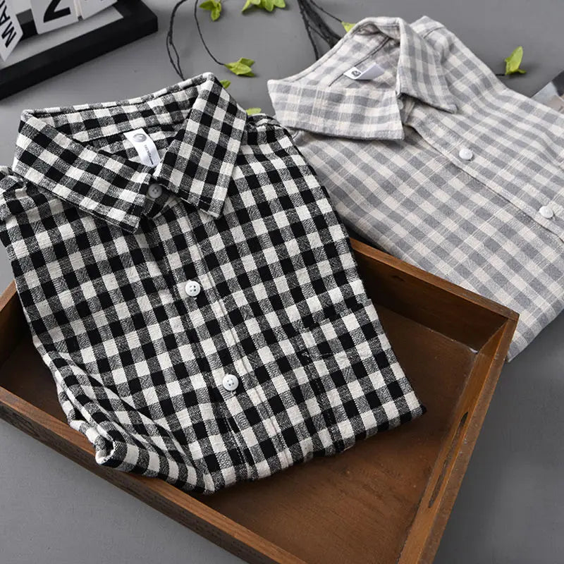 Ridgefield Checkered Button-Up Shirt