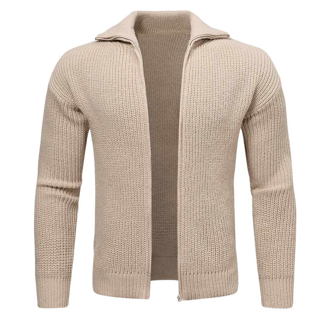 Moore | Zipped Cardigan