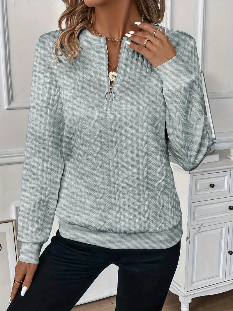 Moore | Elegant Jumper with Zip