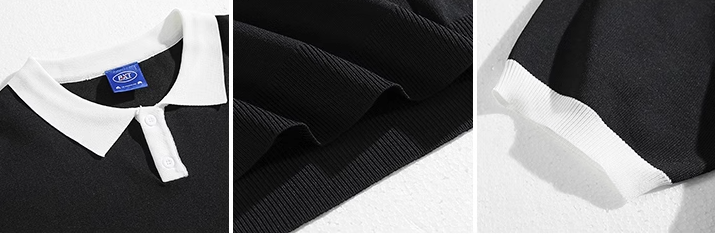 Moore | Men's Oversized Sleeve Polo