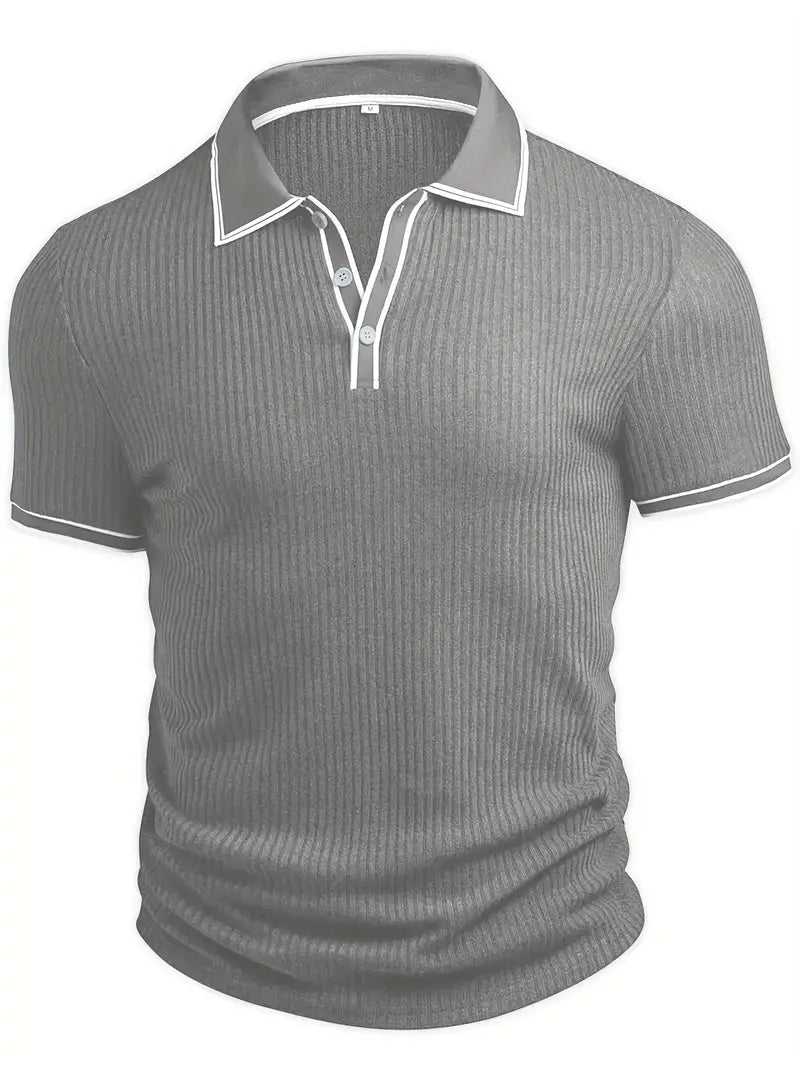 Moore | Elegant Short Sleeve Polo