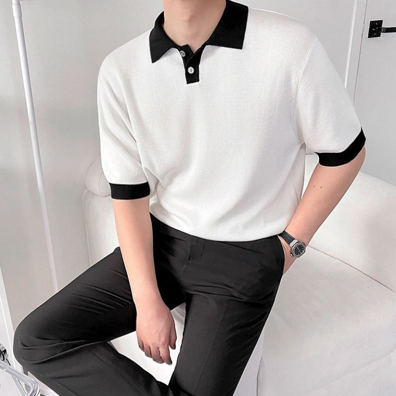 Moore | Men's Oversized Sleeve Polo