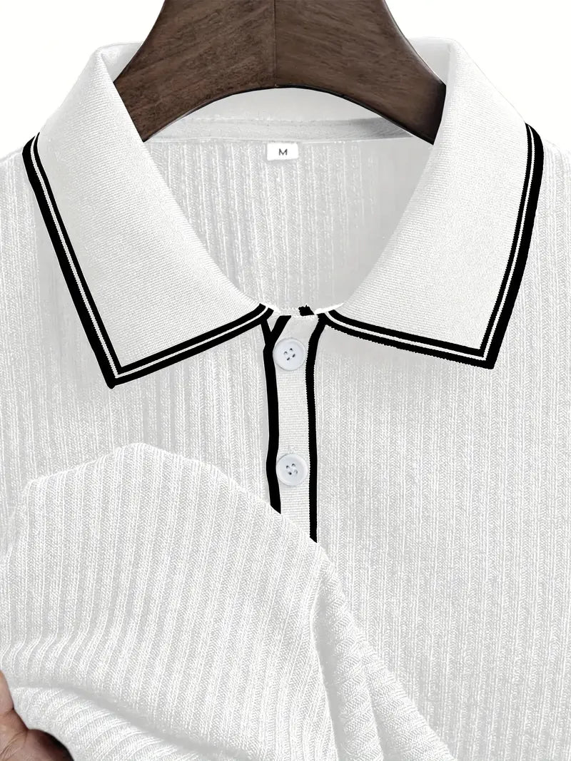 Moore | Elegant Short Sleeve Polo