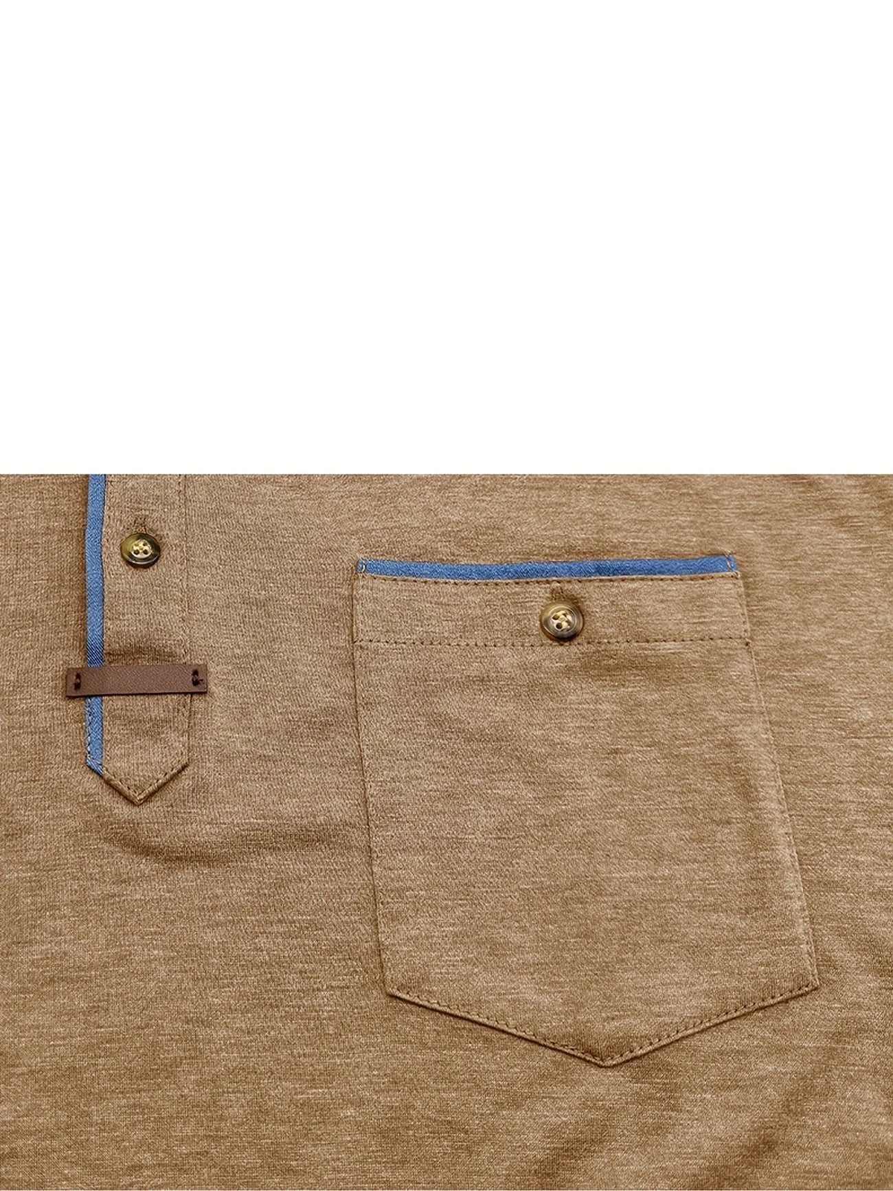 Moore | Elegant Round Neck T-shirt with Pocket